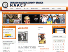 Tablet Screenshot of jacksonnaacp.org